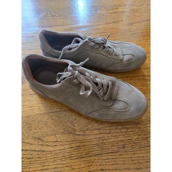 Aquatalia Suede Casual Shoes Brown Leather Low Top Mens Size 8 main image 9